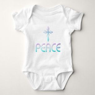 Peace Cross Christelijk Romper