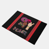 Peace Doormat Deurmat (Schuin)