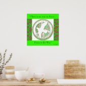 Peace Dove - Affiche Mandala - Avec Citation.1 (Cuisine)
