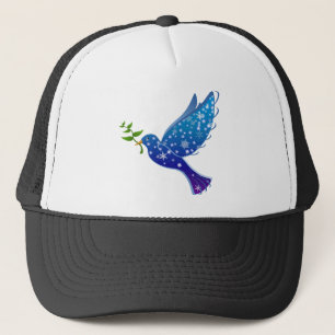 Peace Dove Bird Symbol Love Freedom Pigeon Trucker Pet