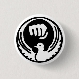 Peace Dove Button