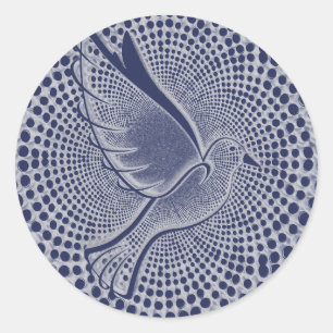 Peace Dove Envelope Sticker