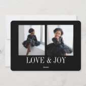 Peace Dove Foto Platte Vakantie Kaart (Achterkant)