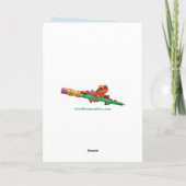 Peace dove kerstkaart feestdagen kaart (Achterkant)