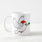 Peace Dove Kerstmis Koffiemok (Links)