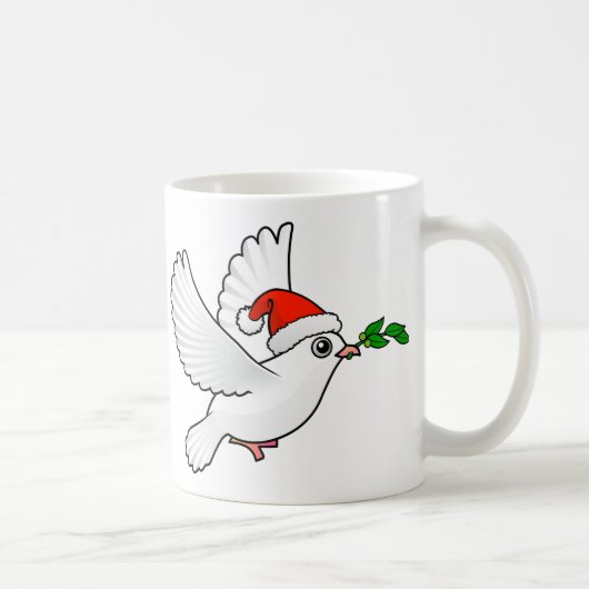 Peace Dove Kerstmis Koffiemok (Rechts)