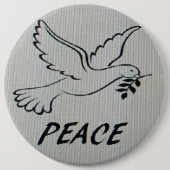 Peace Dove Logo Button (Voorkant)