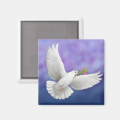 Peace Dove Magnet Magneet (Voorkant / Achterkant)