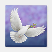 Peace Dove Magnet Magneet (Voorkant)
