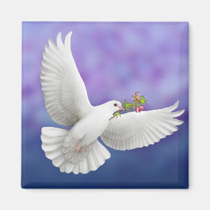 Peace Dove Magnet Magneet
