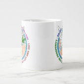"PEACE DOVE" Mug de café géant 20oz (Devant)
