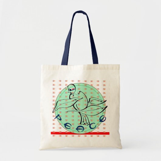 Peace Dove Natural tas (Voorkant)