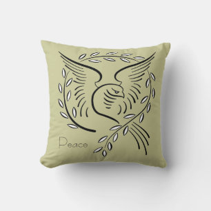 Peace Dove Pillow Kussen