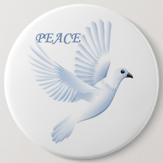 PEACE DOVE PINBACK BUTTON (Voorkant)