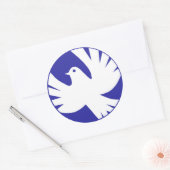 PEACE DOVE RONDE STICKER (Envelop)