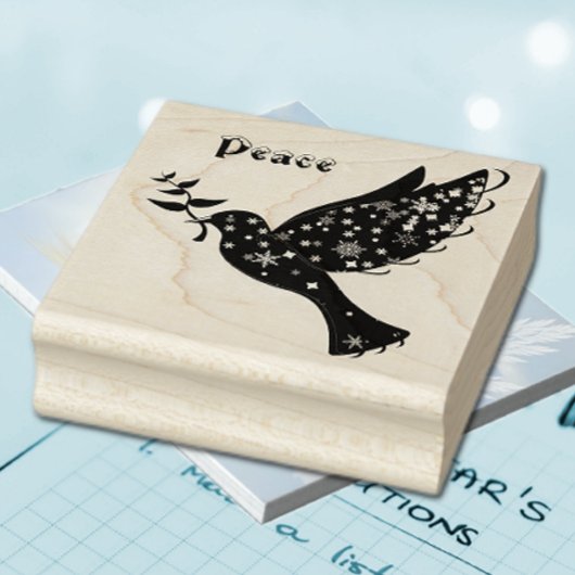 Peace Dove Rubberstempel