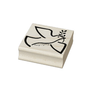 Peace Dove Rubberstempel