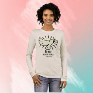 Peace Dove Shirt met lange mouwen