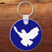 Peace Dove Sleutelhanger (Voorkant)