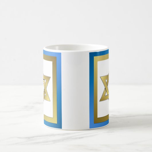 Peace Dove Star De David Mug (Centre)