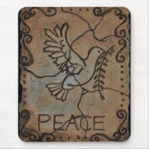 Peace Dove Stone Muismat