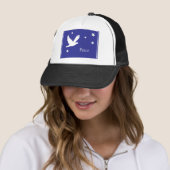 Peace Dove Trucker Pet (In situ)