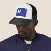 Peace Dove Trucker Pet (In situ)