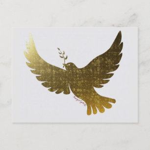 Peace Dove Uitnodiging Briefkaart