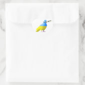 Peace Dove Ukraine Flag Sticker - Freedom (Tas)