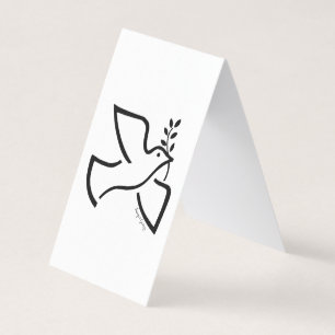 Peace Dove Visitekaartjes