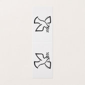 Peace Dove Visitekaartjes (Buitenkant ongevouwen)