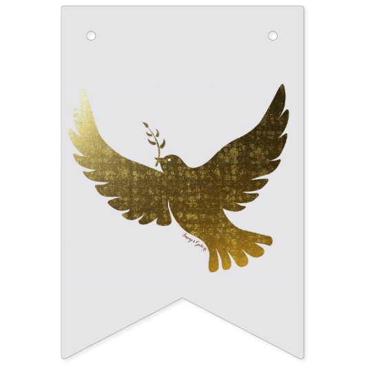 Peace Dove Vlaggetjes (Tweede vlag)