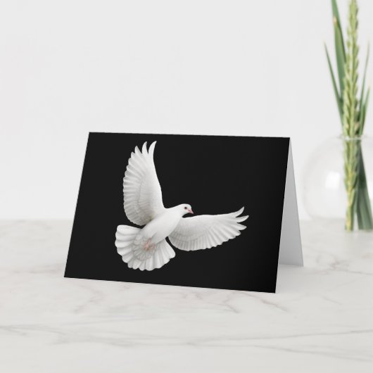 Peace Dove Wenskaart Kaart (Voorkant)