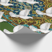 PEACE DOVE Wrapping Paper Cadeaupapier (Hoek)