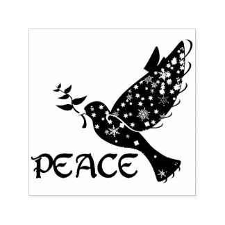 PEACE Dove Zelfinktende Stempel