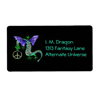 Peace Dragon Etiket