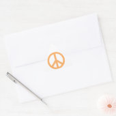 Peace Driehoek Sticker (Envelop)