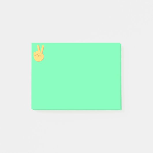 Peace Emoji Post-it® Notes (Voorkant)