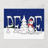 Peace Feestdagenkaart (Voorkant)