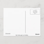 Peace Floral Briefkaart (Achterkant)