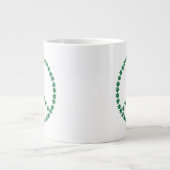 Peace Floral Extra Grote Beker (Voorkant)