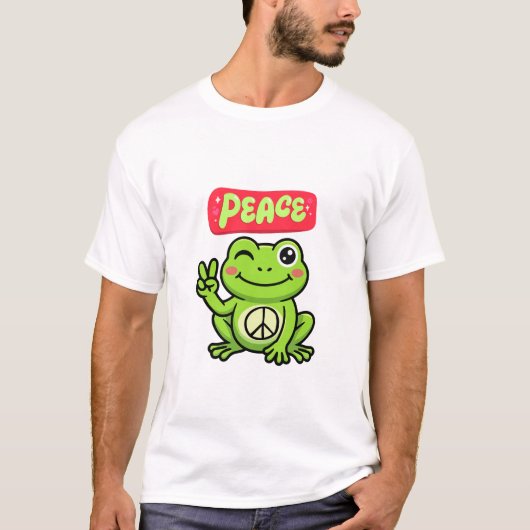 PEACE FROG SHIRT (Voorkant)
