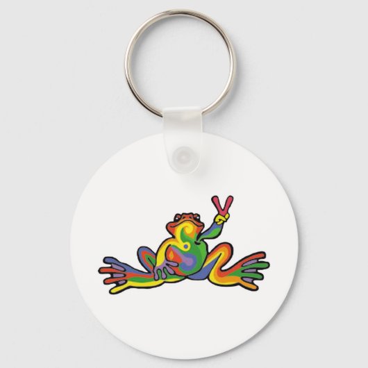 Peace Frog Sleutelhanger (Voorkant)