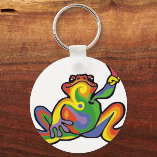 Peace Frog Sleutelhanger (Voorkant)