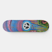 Peace Guitar-skateboard Skateboard (Horizontaal)