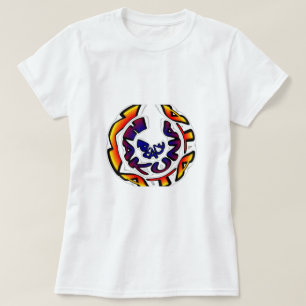 "Peace Hakuna Matata" Circular Art Print T-shirt
