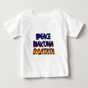 Peace Hakuna Matata Gradient Art