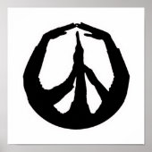 Peace Hands Poster (Voorkant)