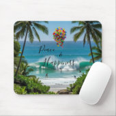 Peace & Happiness Mousepad Muismat (Met muis)