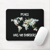 Peace Has No Borders Muismat (Met muis)